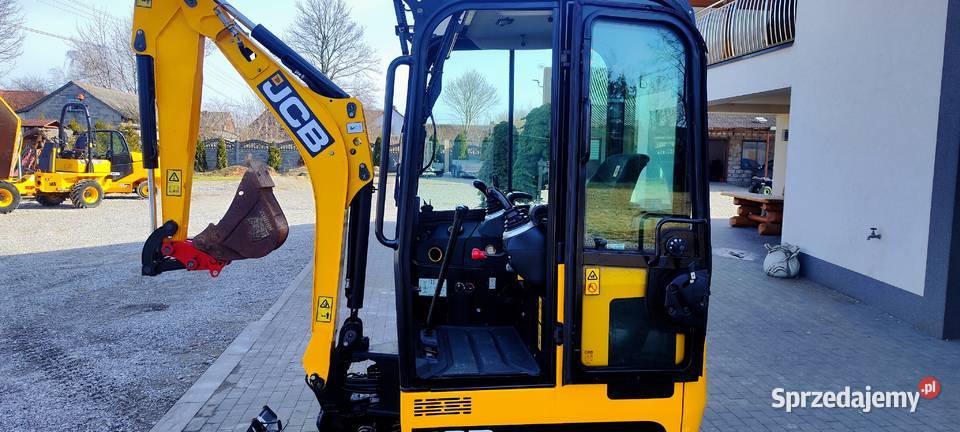 JCB 19 C 1 ful najbogatsza nowa mini koparka Bieliny