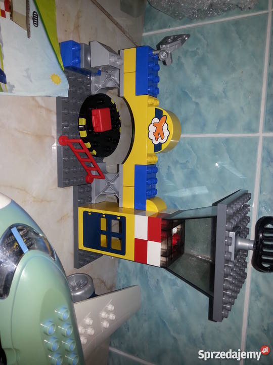 Lego duplo duży samolot lotnisko Klocki Augustów