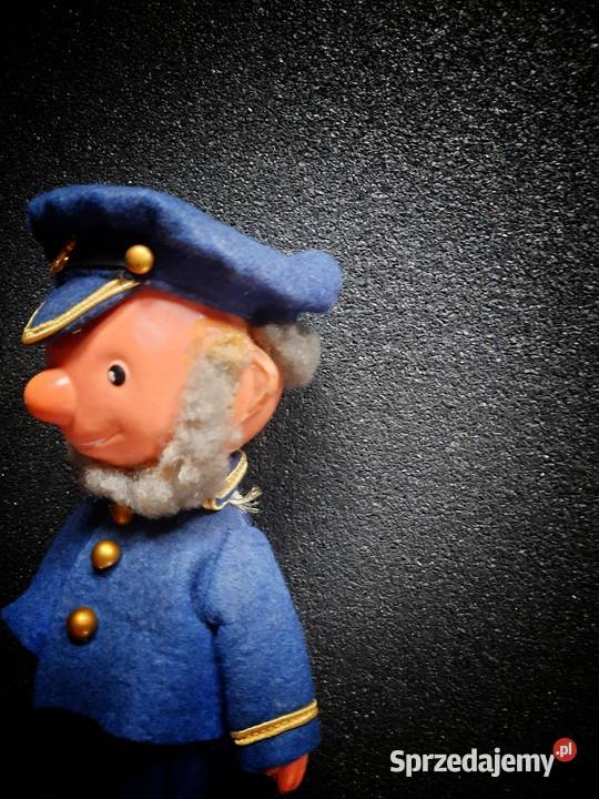 Vintage lalka marynarz kapitan PRL Ddr Nrd małopolskie Nowy Sącz
