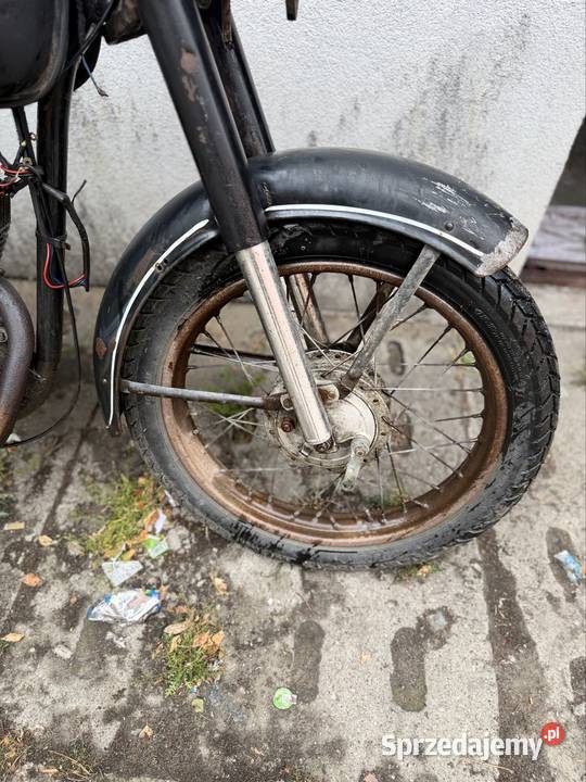 Wsk 125 w oryginale benzyna Dobrzany