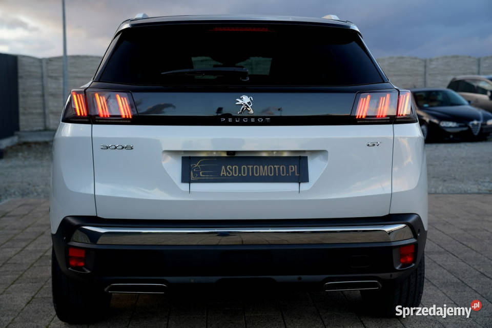 Peugeot 3008 GT kamery skóra MASAZE nawi FUL LED Rok produkcji 2022 sprzedam