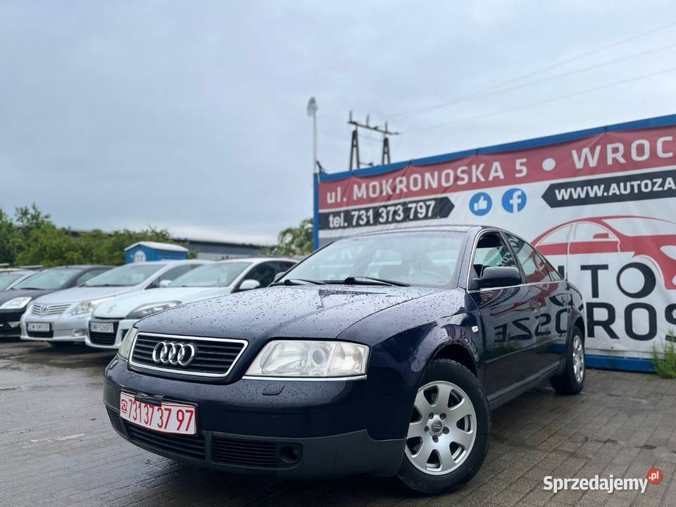 Audi A6 25 TDI Alufelgi Klima HAK Zadbany 379000km A6 Wrocław