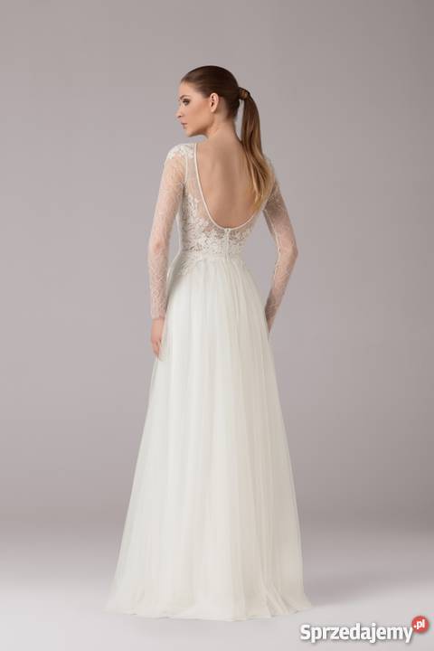 Anna Kara Joy 34XS koronka suknia ślubna Damska