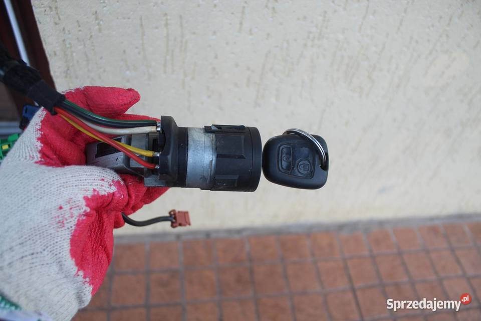 STACYJKA KLUCZYK KOREK PEUGEOT 307 wielkopolskie