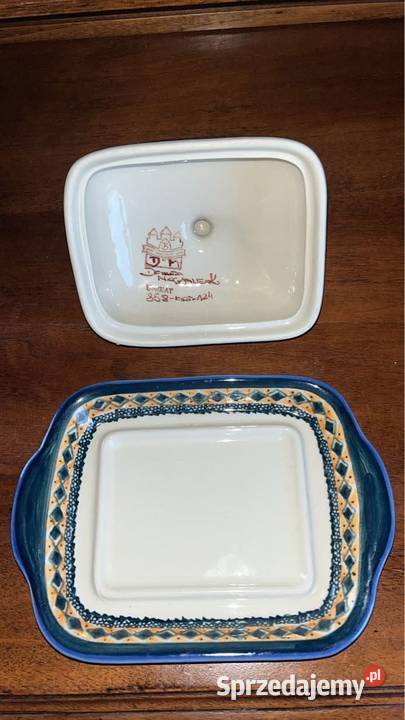 Maselniczka Bolesławiec Ręcznie malowana Hand pomorskie Gdańsk