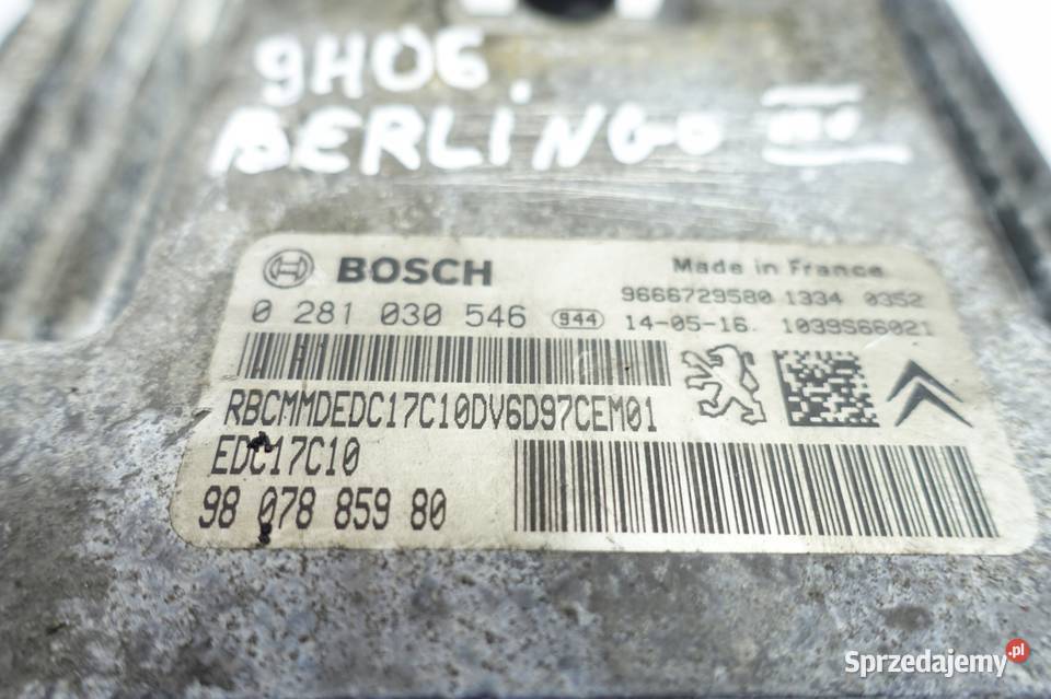 Berlingo III 16 HDI ZAWÓR CIŚNIENIA PALIWA Części samochodowe Rudka sprzedam