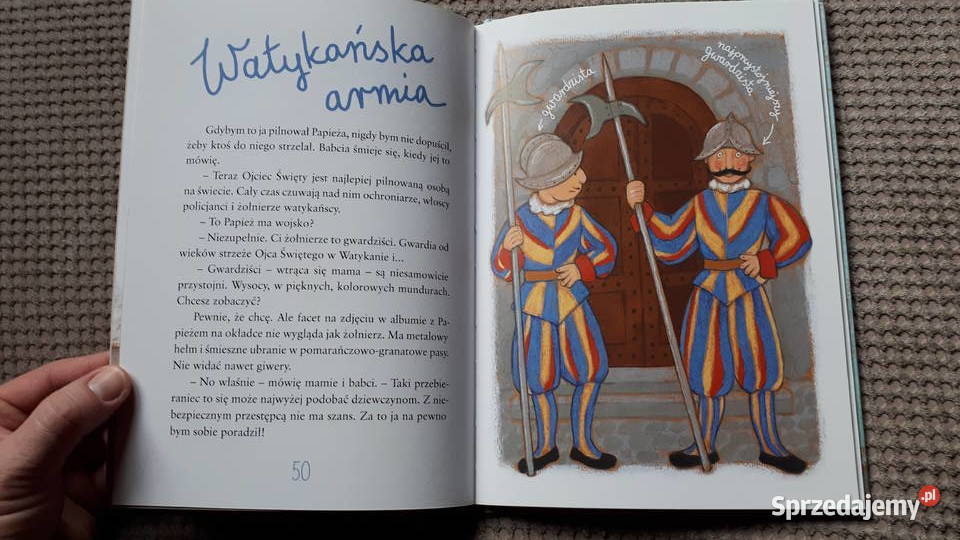 nowa rękę z Papieżem Justyna KiliańczykZięba Rok wydania 2014 małopolskie Kraków