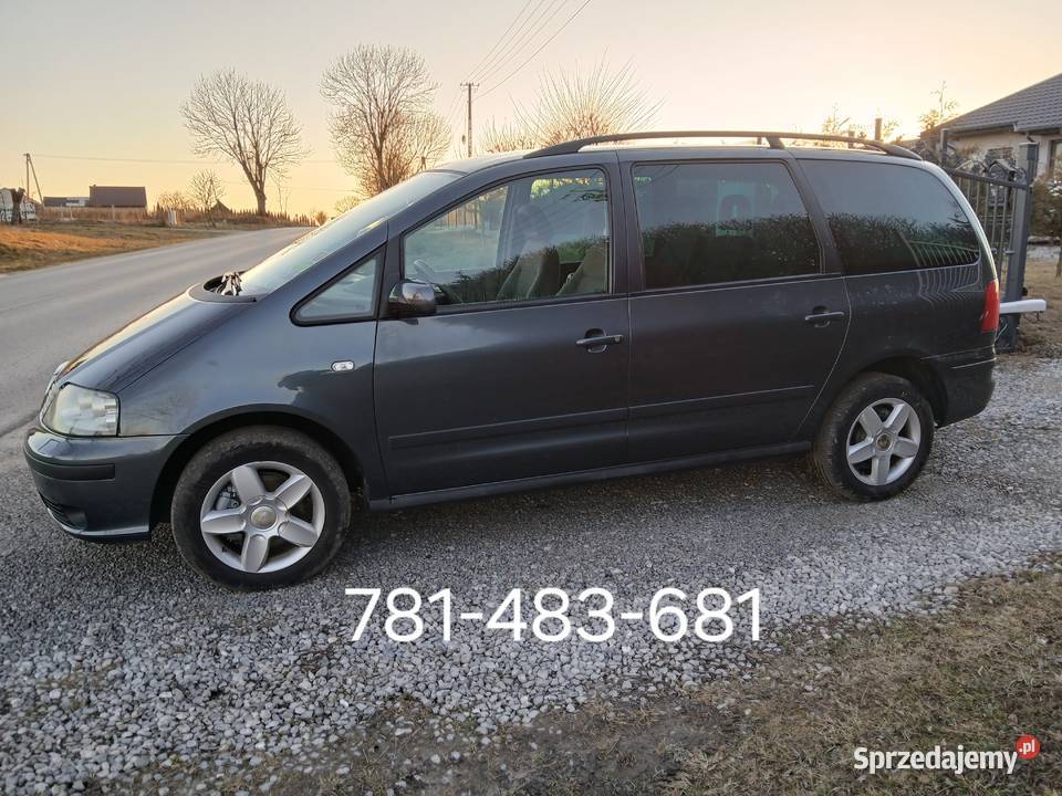 SEAT ALHAMBRA MODEL LIFCIE 20 BENZYNA 115 85kW manualna Karczmiska Drugie