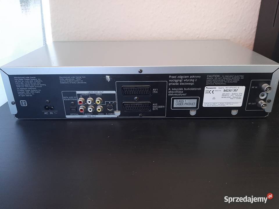 Panasonic NVVP30ECS Magnetowid VHS DVD Inowrocław