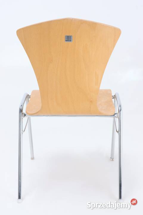 Krzesło drewniane do poczekalni wielkopolskie Leszno