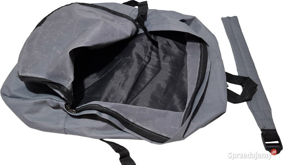 Plecak szary 14x32x42 Paso uszkodzony śląskie