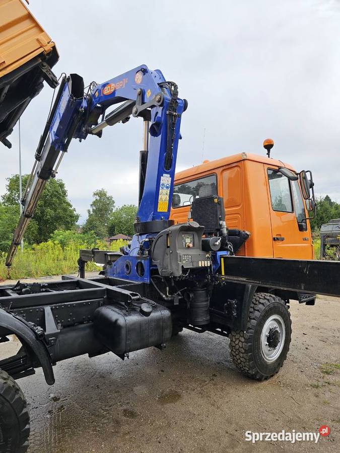 MAN L22 8 153 OFF ROAD duży HDS terenowy Lubin