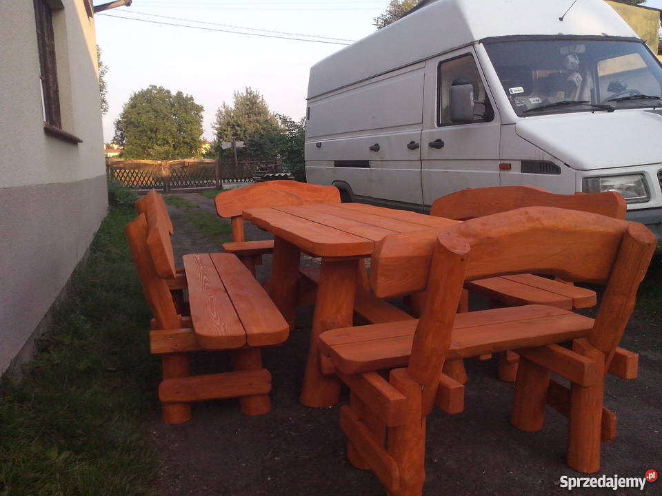 Zimowa Meble ogrodowestoły ławki śląskie