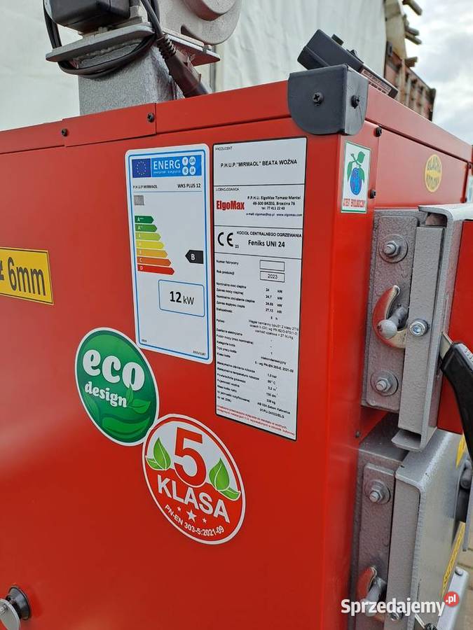 Piec Kocioł 18kw 180m na WĘGIEL DREWNO Ruszt