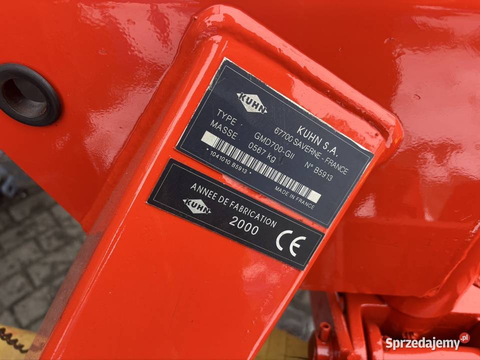Kosiarka dyskowa Kuhn GMD 700 28 metra Myszyniec