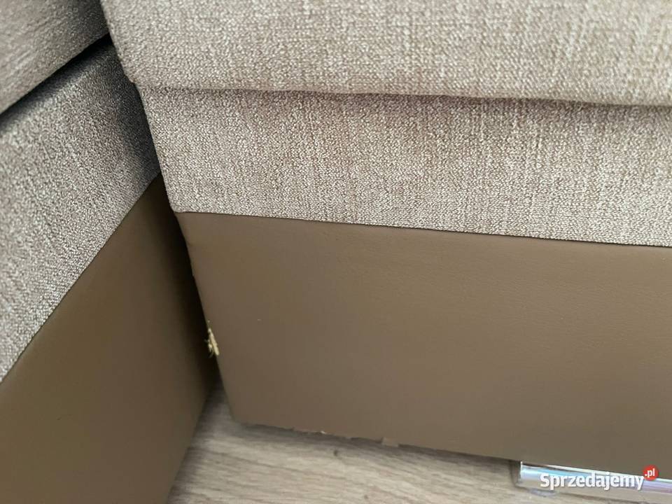 Narożnik z funkcją spania Narożniki Dom i Ogród