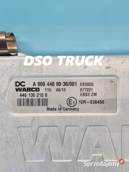 A0004469936 Wabco 4461302100 Sterownik EBS