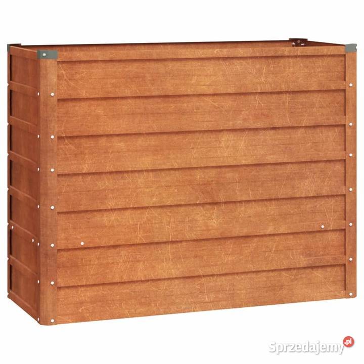 vidaXL Podwyższona donica rdzawa 100x40x77 Warszawa