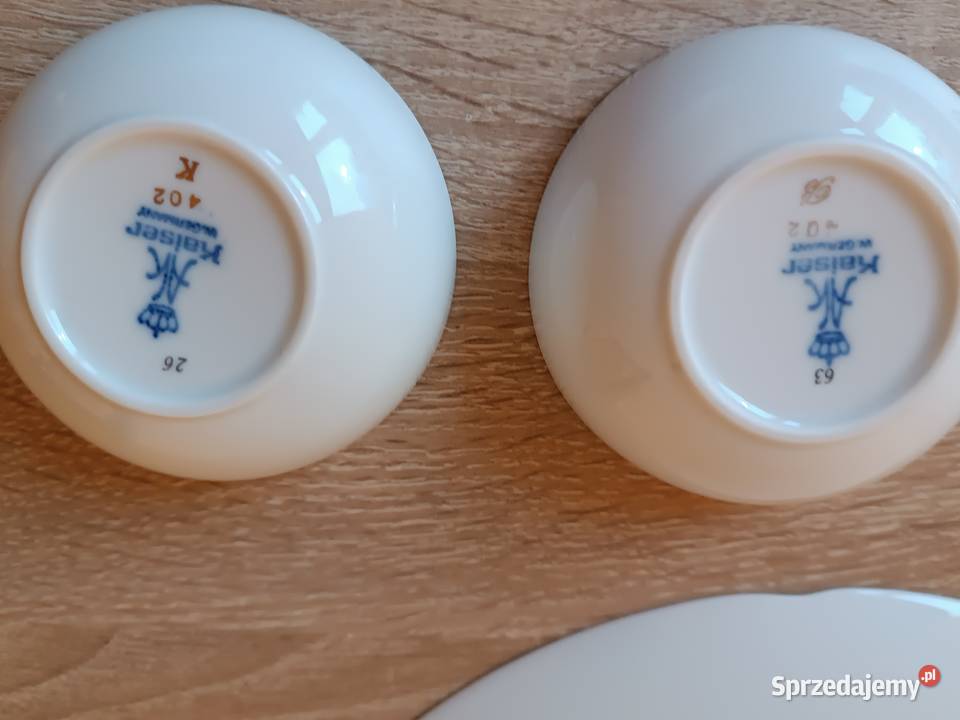 Ozdobna porcelana ptaki kwiaty Gorlice