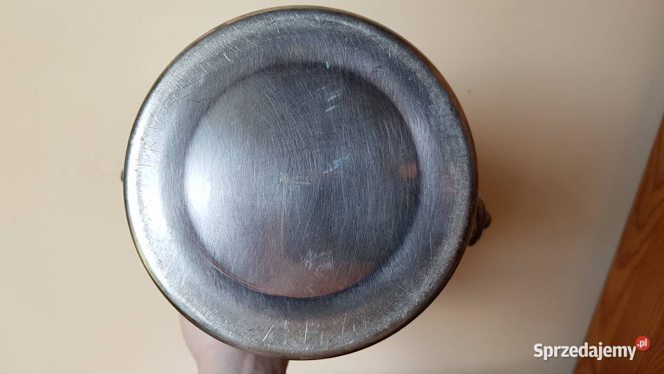 Stary platerowany pojemnik na szampana lód WMF Dąbrowa Górnicza