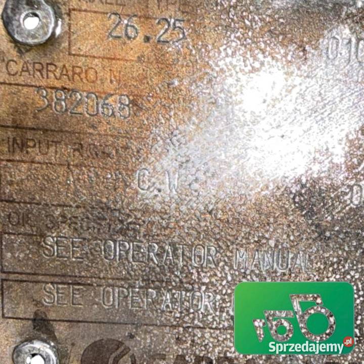 Obudowa mostu 381893 Belka osi 2625 Carraro Wilkowo