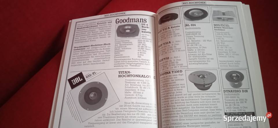 Niemiecki katalog z częściami elektronicznymi Świdnica