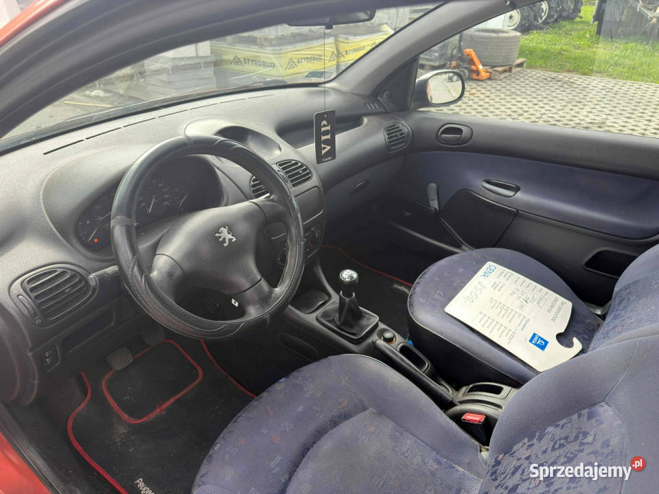 Peugeot 206 RatyZamiana Gwarancja benzyna prosty Zarejestrowany w Polsce małopolskie Gdów