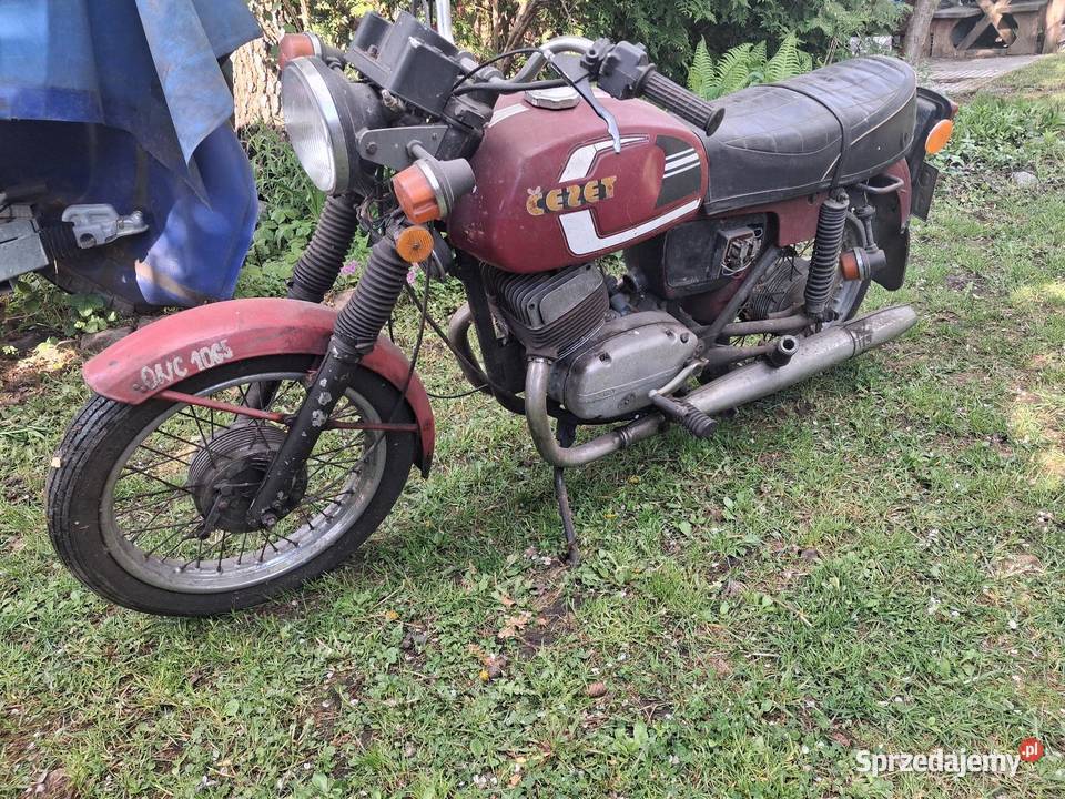 Cz 350 jawa dokumenty 350cm3 Mrągowo