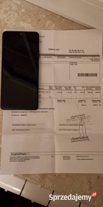 Xiaomi Redmi Note 10 Pro Konin