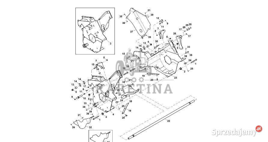 John Deere 960 Rama DC220043 Podbieracz Jastrzębniki sprzedam