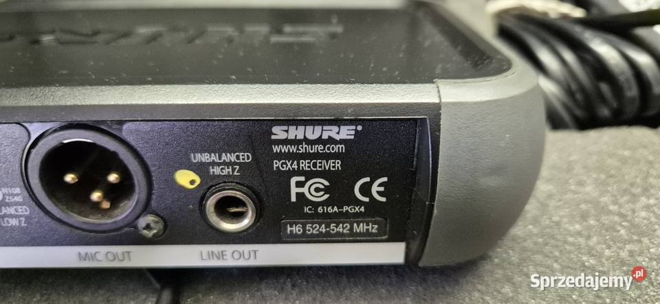Shure PGX14PGA31 nagłowny zestaw Konin