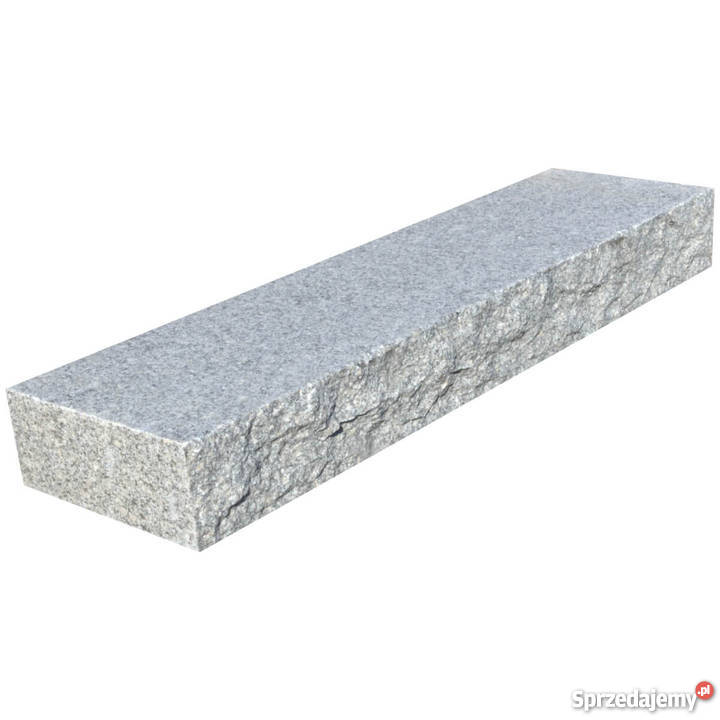 Stopień Blok granitowy G602 łupany i