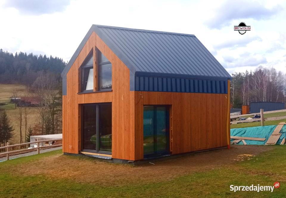 Szkielet domku letniskowego 500x700 konstrukcja Pozostałe Skomielna Czarna