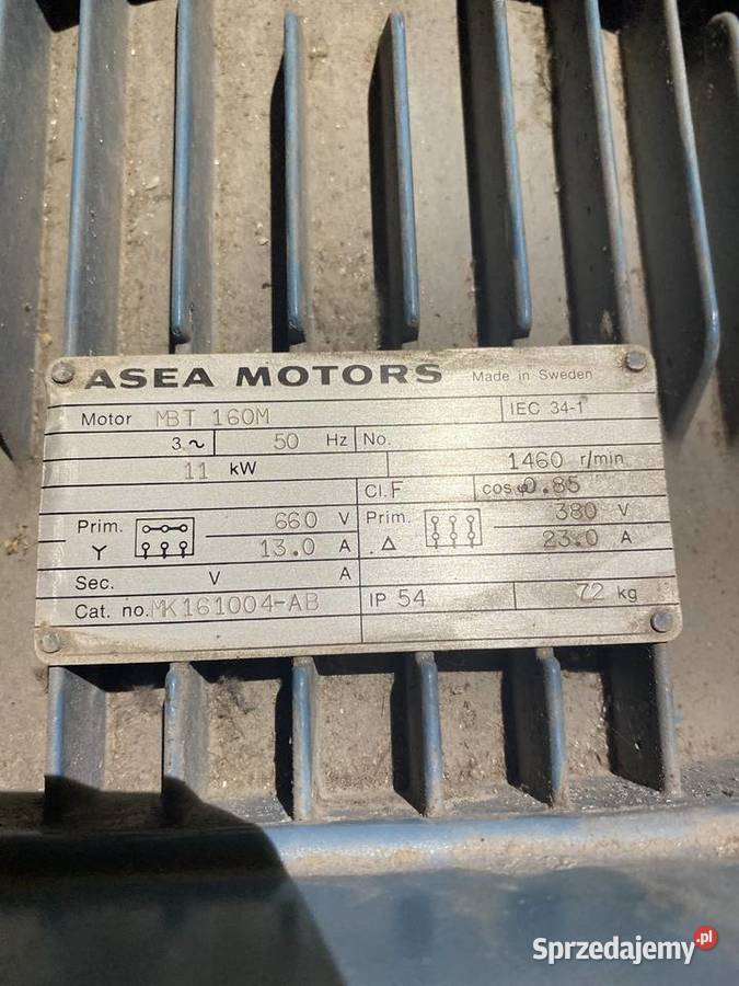 Silnik trzyfazowy 11kW Pozostałe