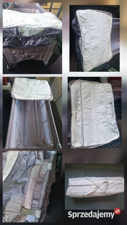 Łóżeczko turystyczne Baby Design Dream Grey z Wrocław sprzedam