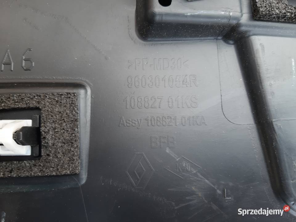 RENAULT MEGANE IV HB SPOILER LOTKA KLAPY TYŁ Bieleń