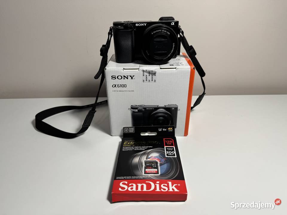SONY Alpha A6100 Tomaszów Mazowiecki