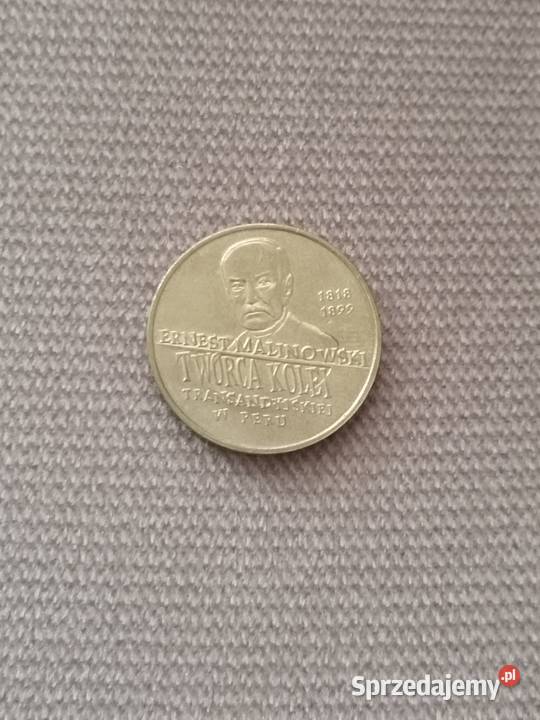 moneta 2 okolicznościowa Ernest Malinowski 1999 dolnośląskie