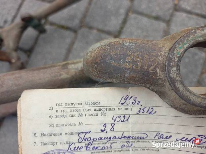 M72 M72 rama 53r z dokumentami Bydgoszcz