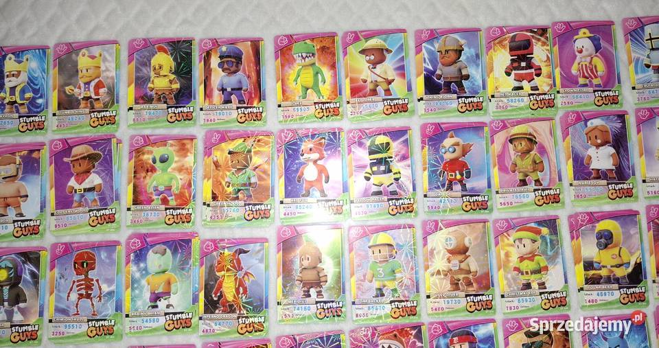 Karty kolekcjonerskie Stumble Guys 1 Zabawka Dla Dziecka Czeladź