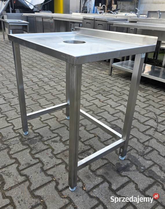 Stół Gastronomiczny Z Dziurą Na Odpady 806085 wielkopolskie Nowe Skalmierzyce