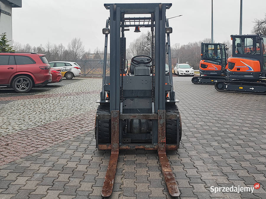 Wózek widłowy Doosan D30G diesel 3 tony duplex 3 Kęty