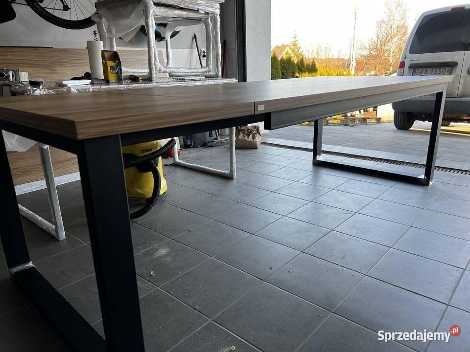 Stół industrialny rozkładany frontslide Grzybno