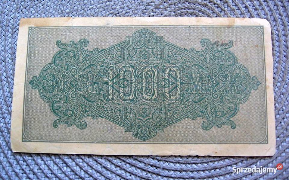 Niemcy 1000 Marek 1922r Kalisz