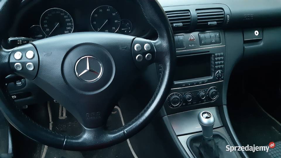 Mercedes C coupe W203 LPG 2005r elektrochrom. lusterka boczne Gdańsk sprzedam