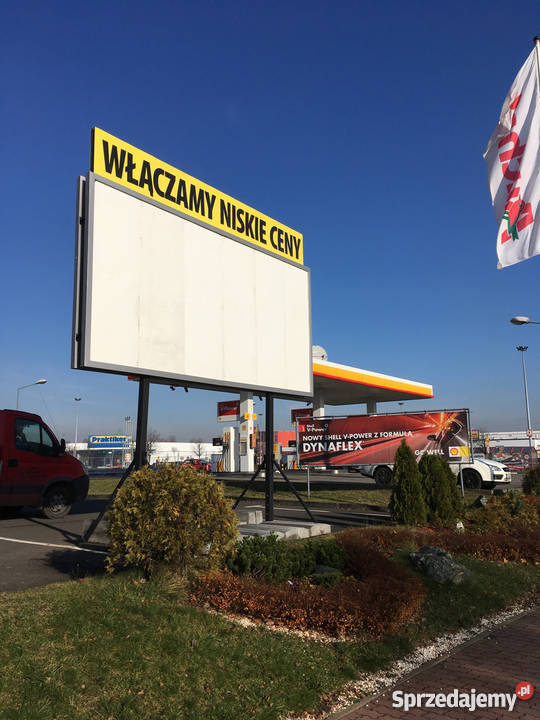 Montaż tablic reklamowych billboardy tablice reklama