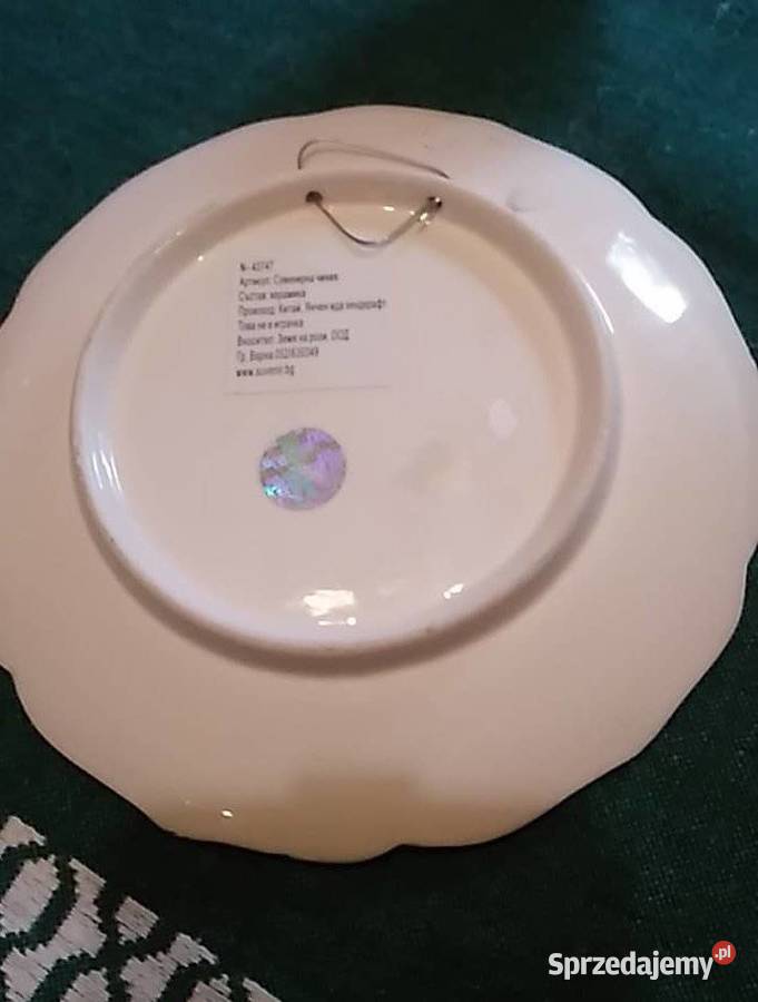 Bułgaria talerzyk porcelana do kolekcji