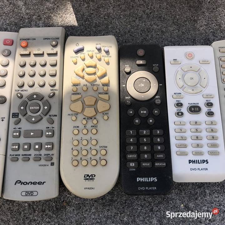 Pilot piloty tv DVD Hi Fi Toshiba Sony Pioneer