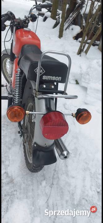 Simson S51 zarejestrowany Pacanów