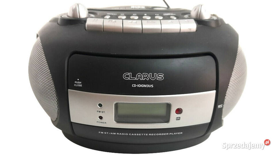 Radiomagnetofon z CD, MP3 "CLARUS" CD-1010M3US